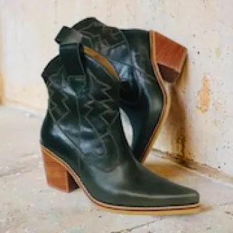 Botin Diana Verde Musgo